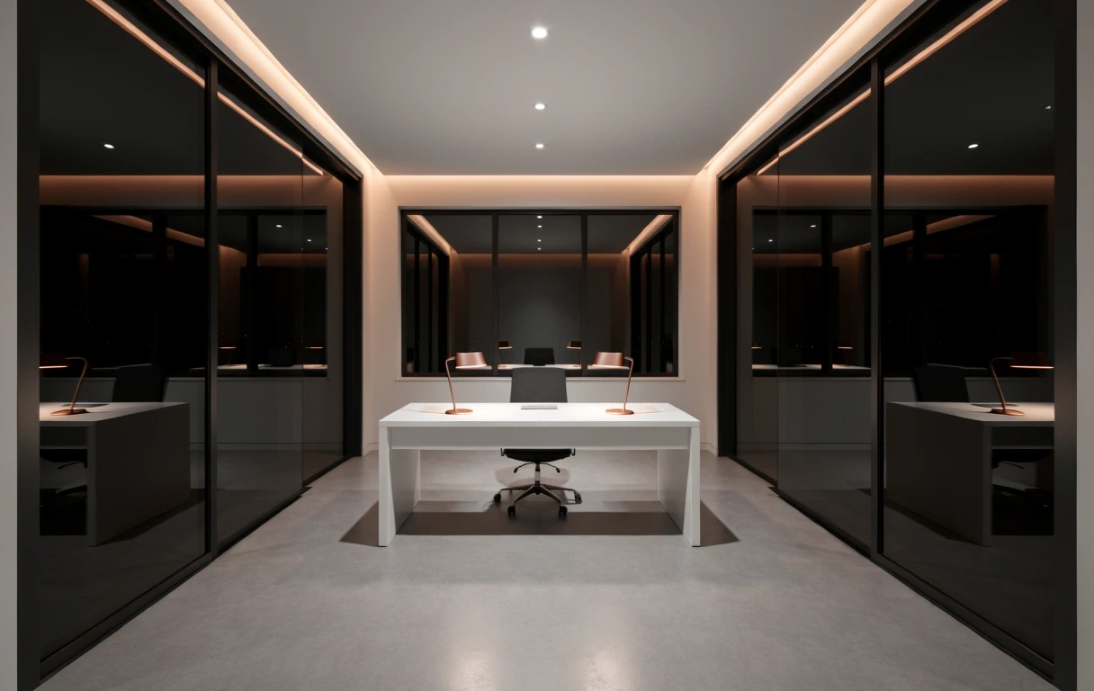 Atmospheric office lighting